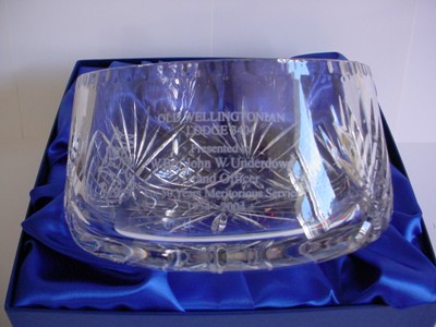 photo of 50th anniversary rose bowl